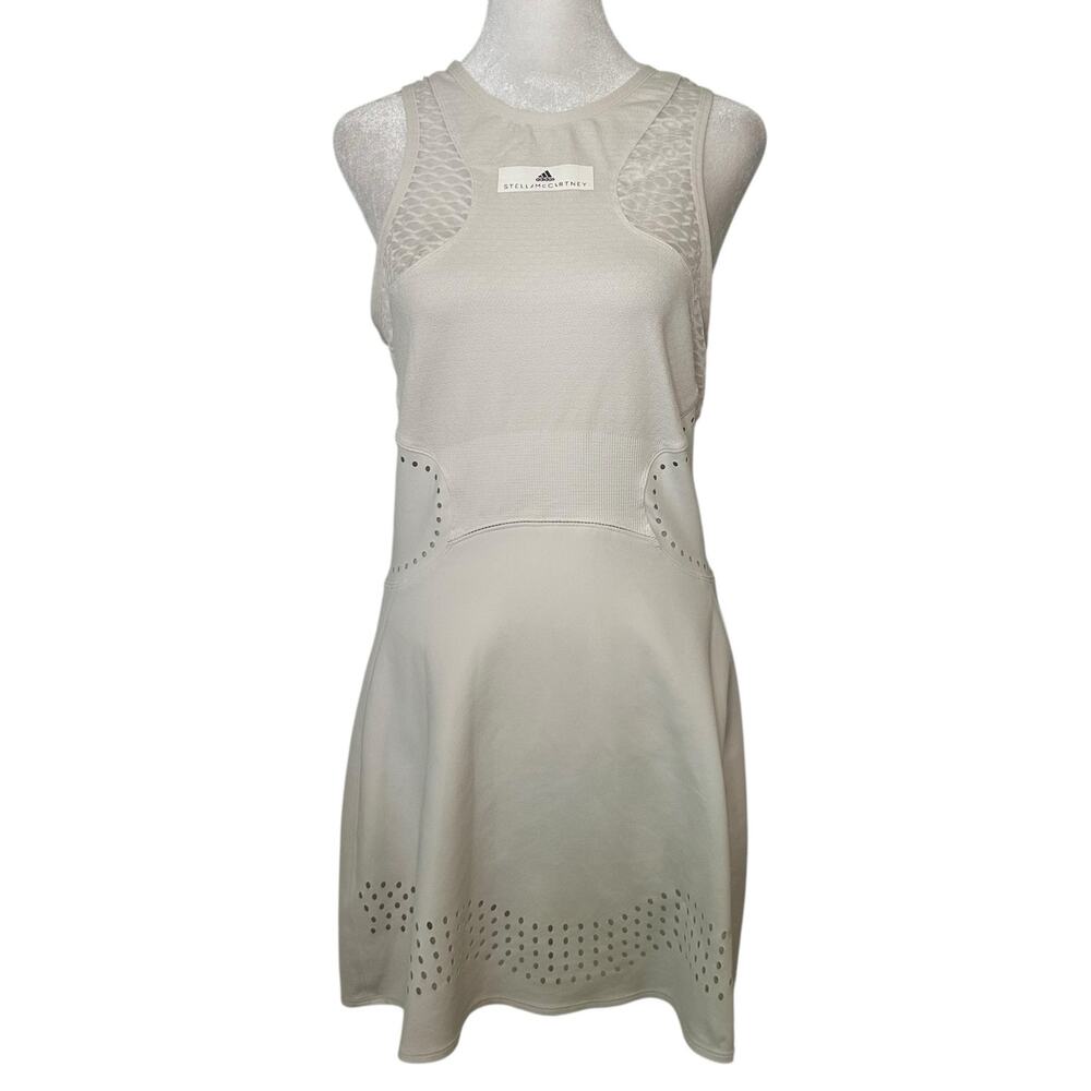 Adidas x Stella McCartney white mini active tennis dress size M